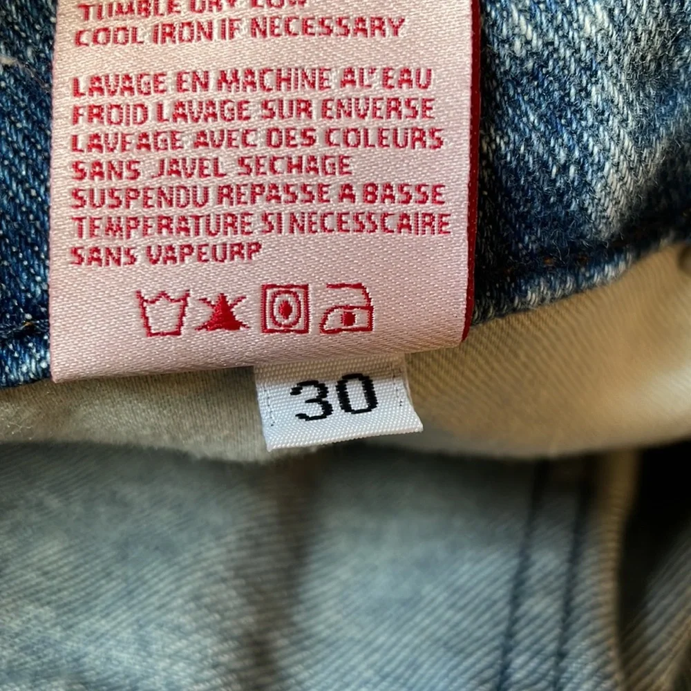 REVICE denim distressed
